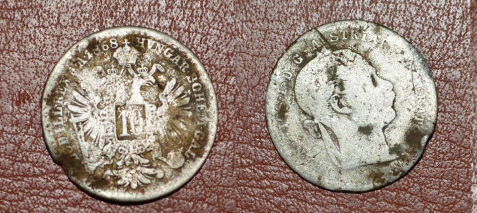 10 kreuzer 1868 Argint